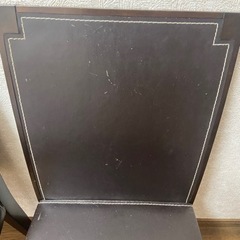 （無料）ダイニングチェア２脚セットの画像