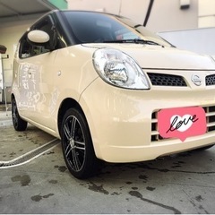日産　モコ　人気色ベージュ　車検受けたばかり‼︎