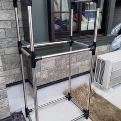 SUV用ステンレス タイヤラック【受け渡し決定】