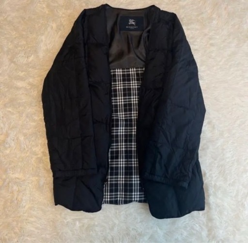 【極美品】高級BurberryLondon ノバチェックダウンコート　ライナー付