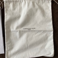 🛍ブランド紙袋/ロゴ入り巾着袋・CHRISTIAN DIOR  中古】の画像