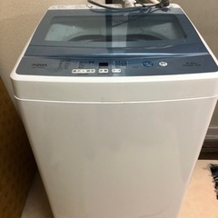 取引中●容量5.0kg洗濯機(2018年製)室内使用