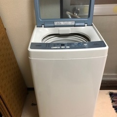 取引中●容量5.0kg洗濯機(2018年製)室内使用の画像
