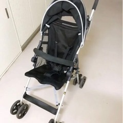 ベビーカー　バギーfanロング　西松屋