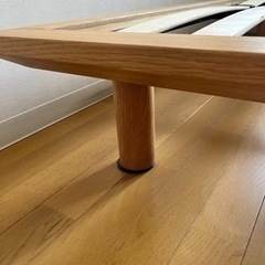 無印良品 ベッドフレームダブル オーク材