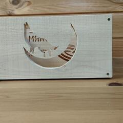 ヒノキのオリジナル手作り箱ですの画像