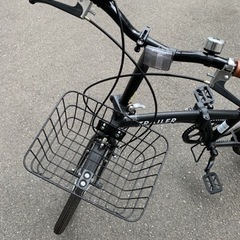 【交渉中】折り畳み自転車 TRAILER 黒 20インチの画像