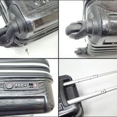 AB039 ヒロコ コシノ オム スーツケース キャリー TSAロックの画像