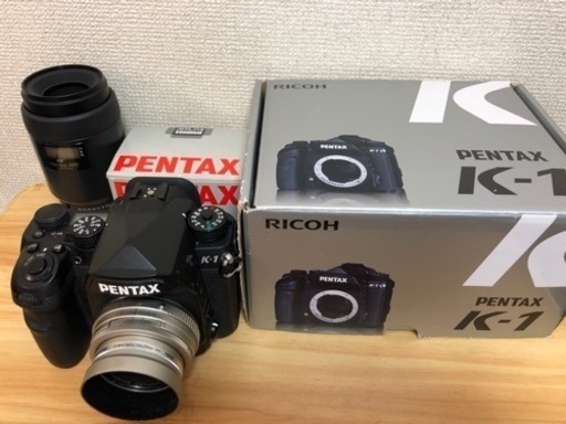 PENTAX K-1＆smc FA43mm Limitedレンズなどフルサイズ機セット