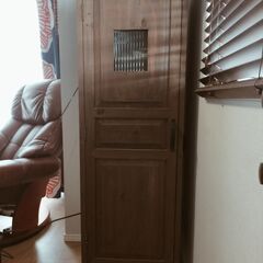 [お取引中] 古材木製キャビネット