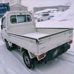 予備検渡し／農道のポルシェ／3.7万キロ／４WD／軽トラ／サンバートラックの画像