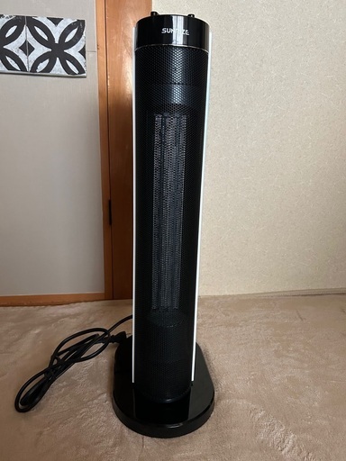 縦長ファンヒーター（動作確認済）