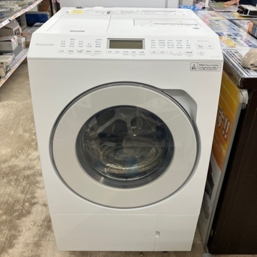 5/5 値下げ!超美品\u0026超高年式2022年製 Panasonic 12kg/6kg ドラム式洗濯乾燥機 NA-LX127A パナソニック 6981