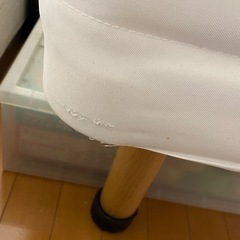 【美品】無印　脚付きマットレスベットシングル　中古品の画像