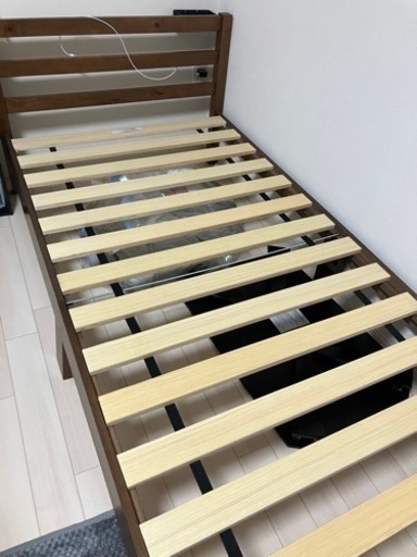 ニトリシングルベット(マットレス付き)2021年購入