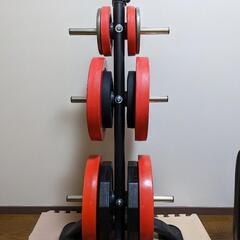 プレートラック＋プレート計107.5kg（相談可）