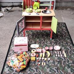 値下げします　トイザらス　ジャノー製　木製ビストロキッチン　マザ...