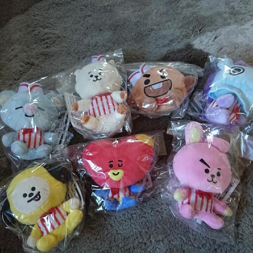 ✨新品・未開封✨ARMY必見一番くじBT21ぬいぐるみ賞コンプリート