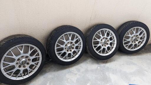 旧ダイハツPCD １４インチホイール新タイヤ付き