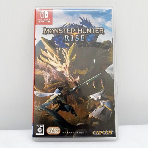 Nintendo Switch MONSTER HUNTER RISE ニンテドースイッチソフト 中古品
