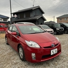 トヨタプリウス平成21年車 Sグレード　81,300KM 車検6...