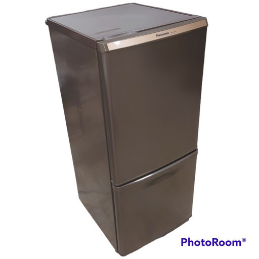 【美品】Panasonic ノンフロン冷蔵庫　NR-B148W-T 冷蔵94L　冷凍44L　2016年製