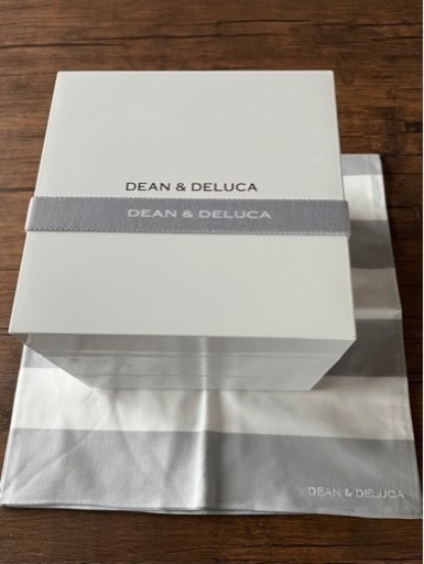 DEAN&DELUCA 三段重 大 仕切りあり 4~5人用  未使用