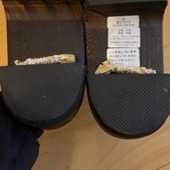 草履　23cm 〜　24.5cmの画像