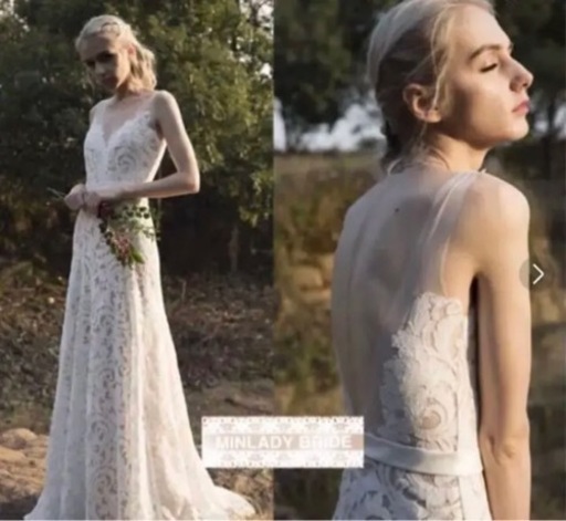 ※2月で処分※ウェディングドレス　前撮り