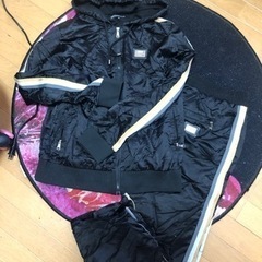 極美品 D&G ドルチェ＆ガッバーナ セットアップ 光沢 総柄 総裏 48 D&G セットアップ ドルチェアンドガッバーナ