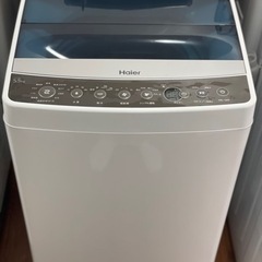 送料・設置込み　洗濯機　5.5kg Haier 2017年