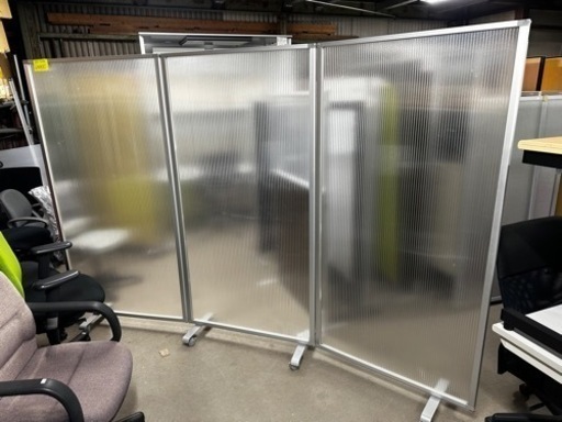 3つ折り　パーテーション　高さ180 幅90cm✖️3