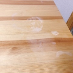 【取引中】ダイニングテーブル　4人分椅子つきの画像