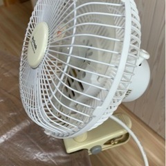 【取引中】クリップ扇風機［18㎝］TLF-18CL10 ホワイト 壁掛け兼用タイプの画像