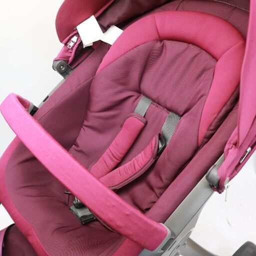 465)STOKKE Xplory ストッケ ベビーカー エクスプローリー 収納バッグ レインカバー ドリンクホルダー付き