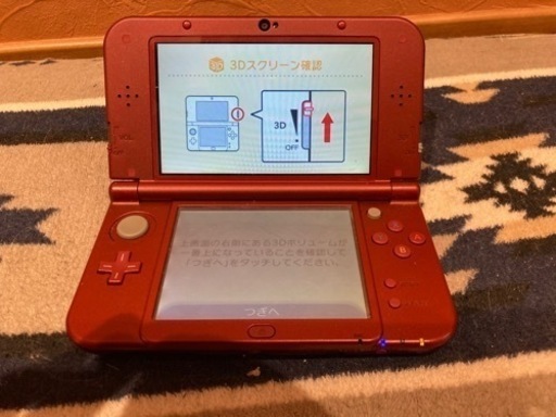 3DS LL メタリックレッド 本体美品12000円～、3/6まで