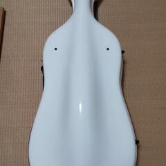 チェロ　弓、ハードケース付きの画像