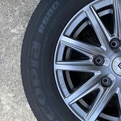 ハイエース　夏タイヤアルミセットの画像