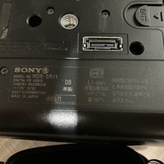 SONYビデオカメラの画像
