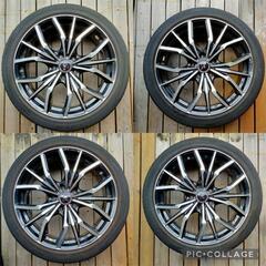 タイヤ・ホイール4本セット　215/45R18　18×8J