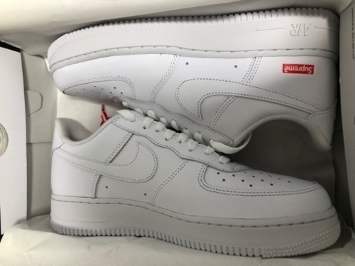 Supreme NIKE エアフォース1 ホワイト　26.5cm