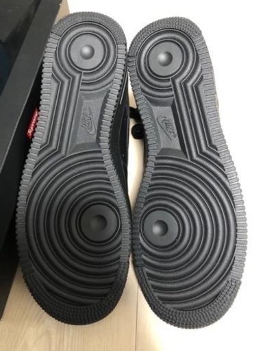 Supreme NIKE エアフォース1 ブラック　27.0cm