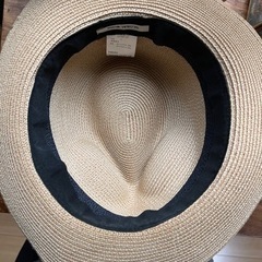 【美品】麦わら ストローハット グローバルワーク GLOBAL WORKの画像