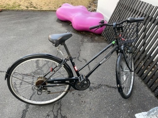 【受渡者決定済】ファーストオーナー　自転車　6段変速　27インチ