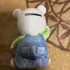 くまさんの貯金箱の画像
