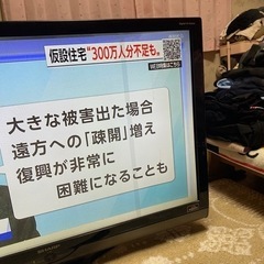 シャープ2010製液晶カラーテレビの画像