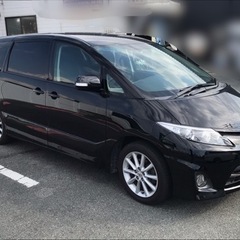 ✨【商談中】✨車検付！すぐ乗れます！50  エスティマ！黒 ピカピカ■不具合無し■快調■ミニバン　諸費用無し！込み込みの画像
