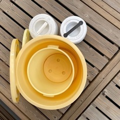 漬け物石＋樽2セット