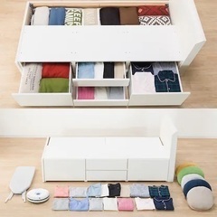 シングルベッドフレーム(ジオ チェスト40J WW)