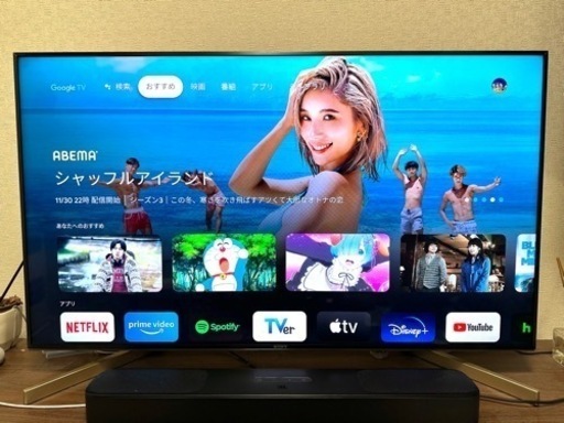 BRAVIA 4K Android TV 49インチ KJ-49X9000F